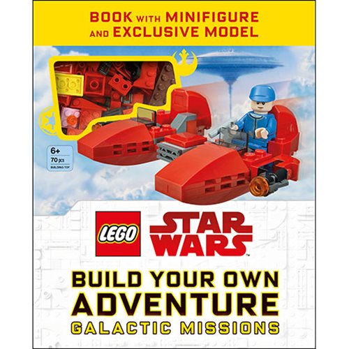 LEGO Star Wars Build Your Own Adventure Galactic Missions Hardcover Book