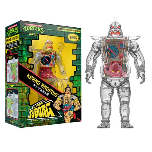 Teenage Mutant Ninja Turtles Krang Android Body (Clear) Super Cyborg Vinyl Figure