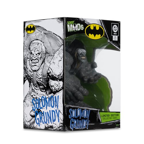 DC Direct Collector Vinyl Wave 5 Solomon Grundy Todd's Mods Limited Edition 4 1/2-Inch Scale Posed F