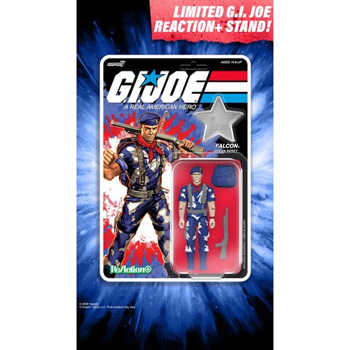 G.I. Joe Lt. Falcon (America's 250th Anniversary) 3 3/4-Inch ReAction+ Figure