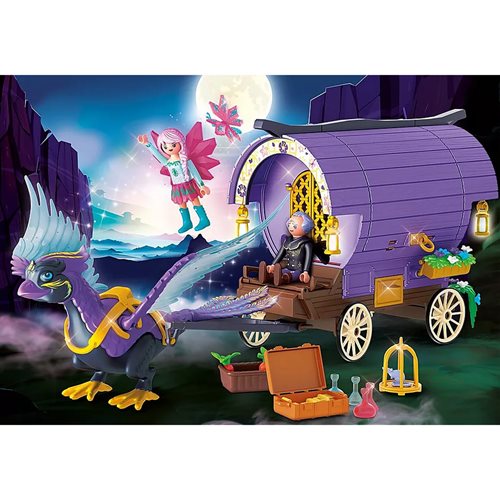 Playmobil 71031 Adventures of Ayuma Fairy Carriage with Phoenix