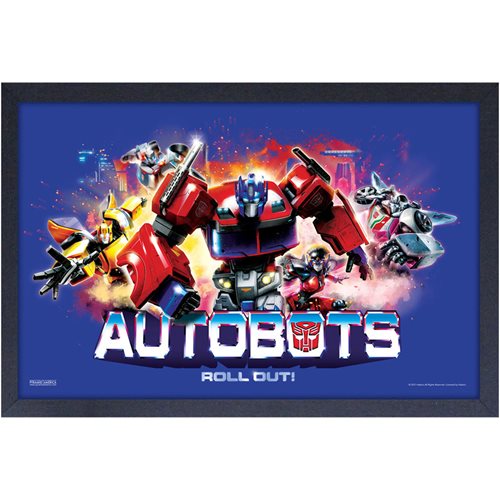 Transformers Autobots Roll Out! Framed Art Print