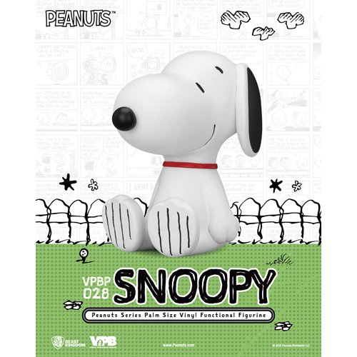 Peanuts Snoopy VPBP-028 Peanuts Series Palm Size Vinyl Functional Piggy Bank