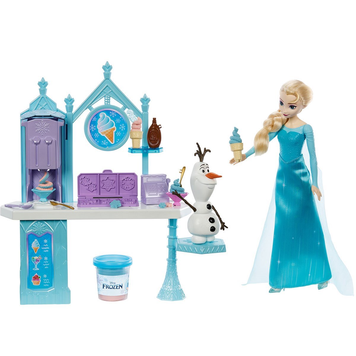 bouw Deens Gezichtsvermogen Disney Frozen Elsa and Olaf's Treat Cart - Entertainment Earth