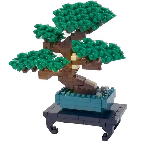 Bonsai Pine Culture Nanoblock Sight to See Constructible Figure