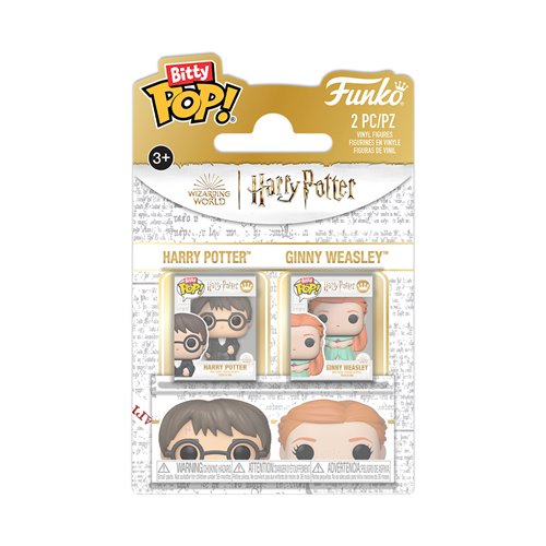 Harry Potter and the Goblet of Fire Harry and Ginny Funko Bitty Pop! Mini-Figure 2-Pack