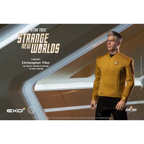 Star Trek: Strange New Worlds Captain Christopher Pike 1:6 Scale Action Figure