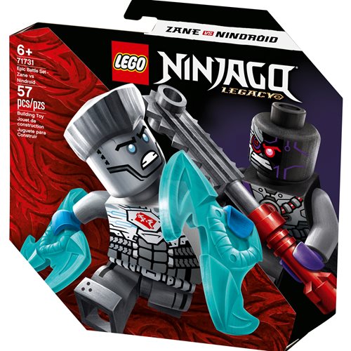 LEGO 71731 Ninjago Epic Battle Set Zane vs. Nindroid