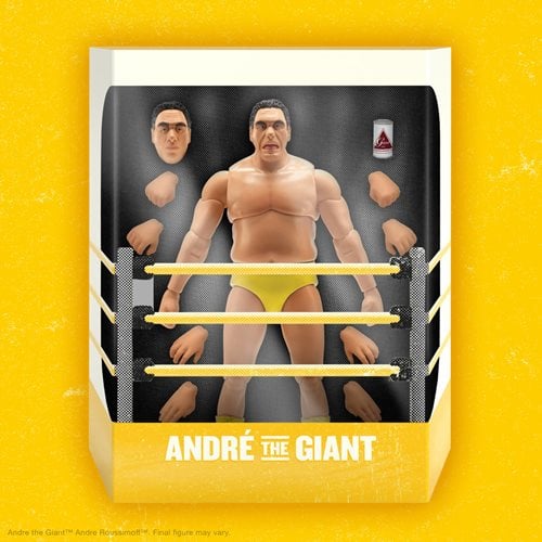 Andre the Giant Yellow Ultimates 7-Inch Action Figure