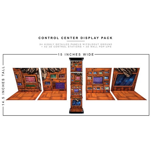 Control Center 1:12 Scale Display Pack