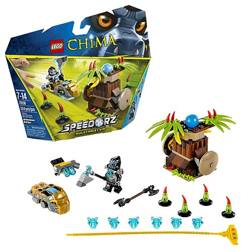 Tilskyndelse En nat aborre LEGO Legends of Chima 70136 Speedorz Banana Bash