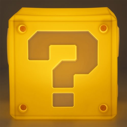 Super Mario Bros. Question Block SquishyGlo Rechargeable Light