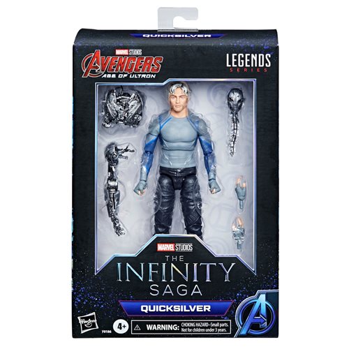 Avengers Infinity Saga Marvel Legends Series Quicksilver 6-Inch Action Figure