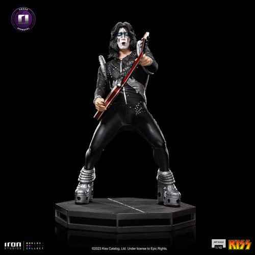 KISS Ace Frehley Art Scale Limited Edition 1:10 Statue