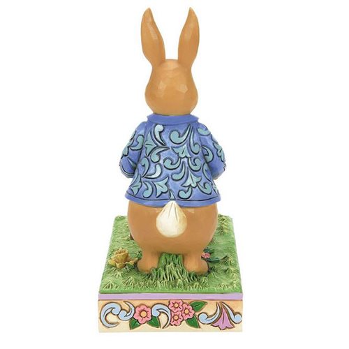 Beatrix Potter Peter Rabbit with Wheelbarrow by Jim Shore Statue