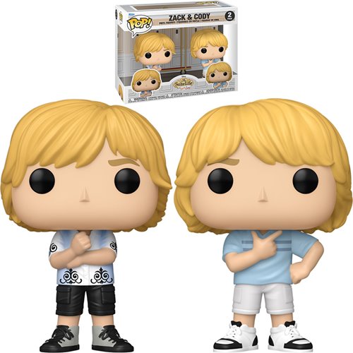 The Suite Life of Zack & Cody Funko Pop! Vinyl Figure 2-Pack