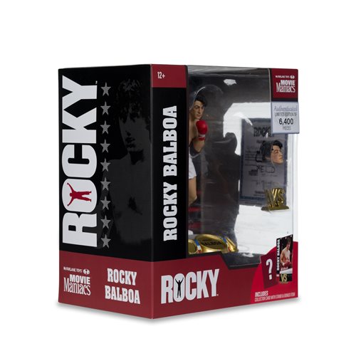 Movie Maniacs Rocky Wave 1 Rocky Balboa 6-Inch Scale Posed Figure