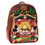 Mickey Mouse Minnie Mouse Fireplace Light-Up Mini-Backpack