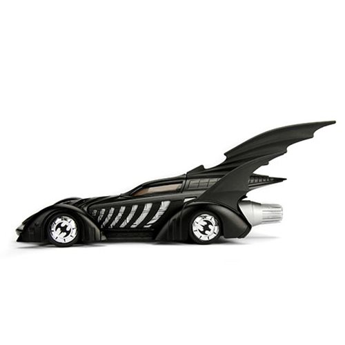 Batman Forever Batmobile 1:24 Scale Die-Cast Metal Vehicle with Batman Figure