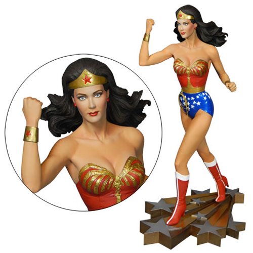Wonder Woman Lynda Carter Maquette Statue