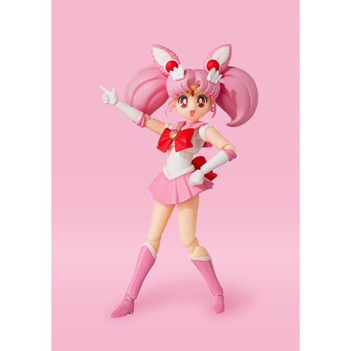 Pretty Guardian Sailor Moon Sailor Chibi Moon Animation Color Edition S.H.Figuarts Action Figure