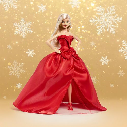 Barbie 2026 Holiday Barbie Doll with Blonde Hair