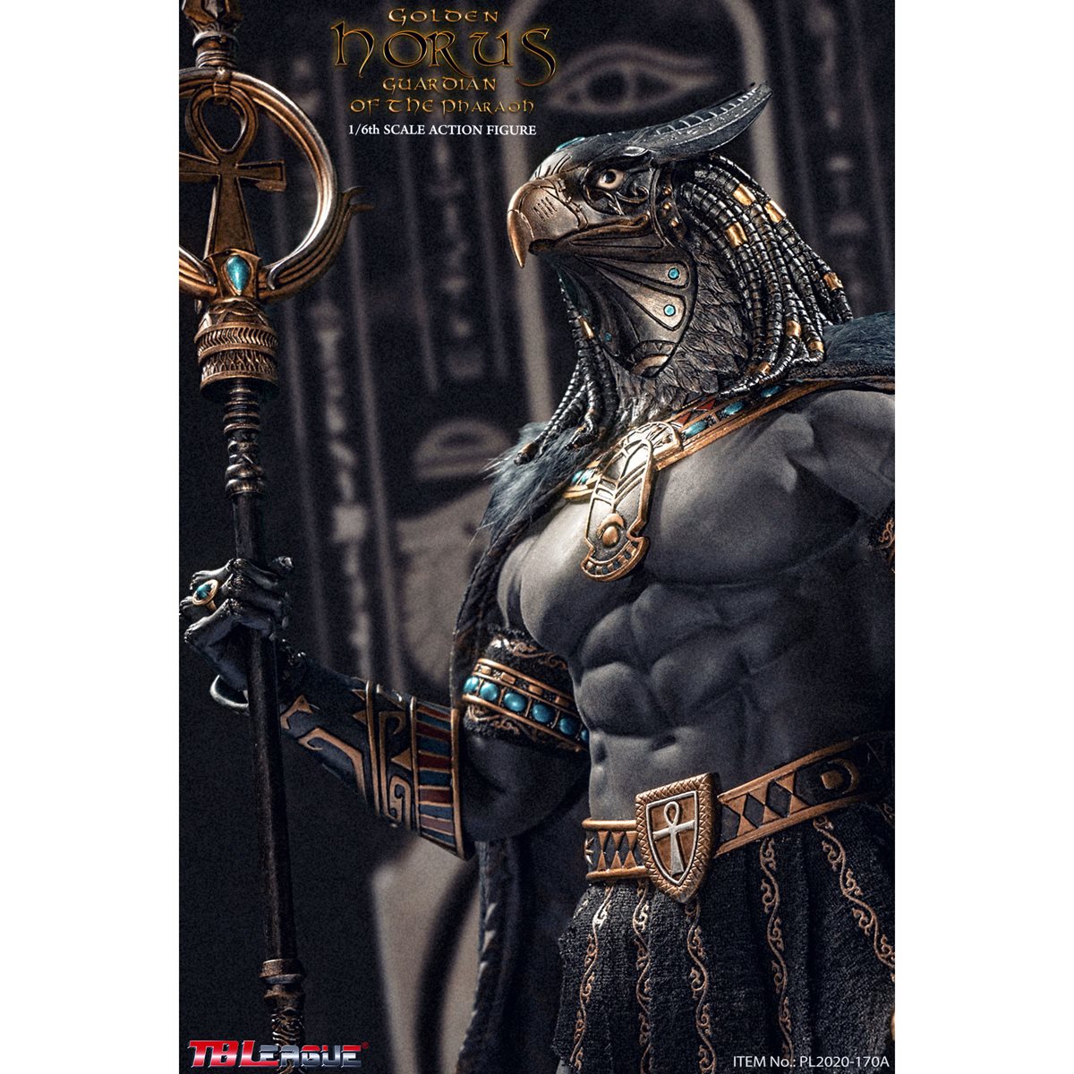 Guardian of Pharaoh Golden 1:6 Action Figure for sale online TBLeague Horus