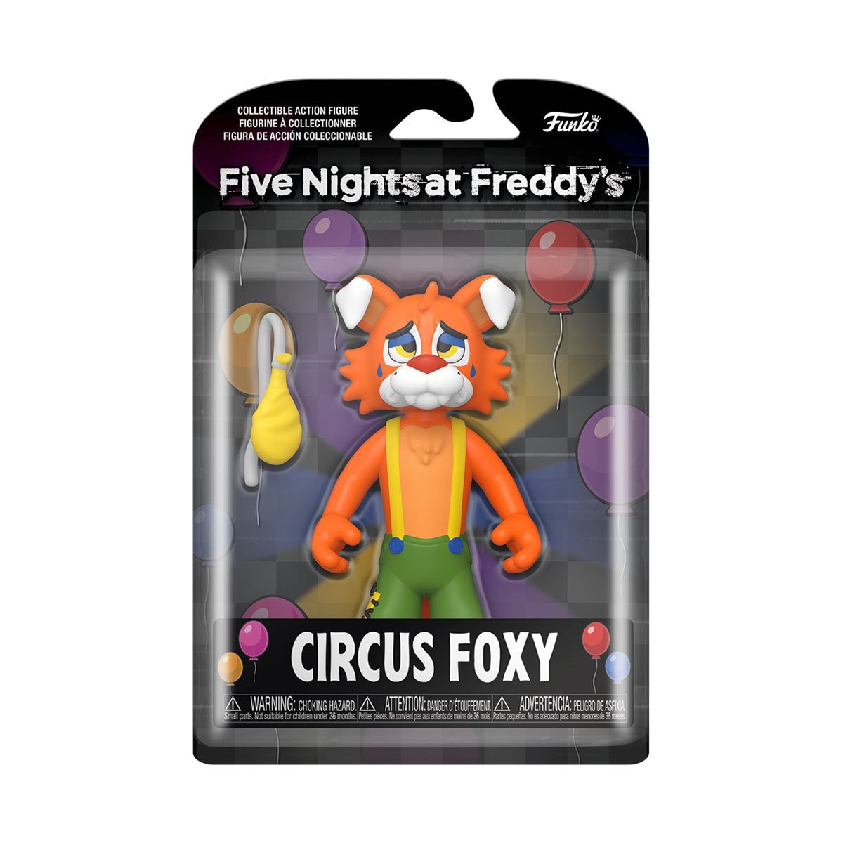 Five Nights at Freddy's FNAF Balloon Foxy Freddy Circus Bonnie Set