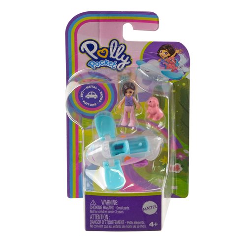Polly Pocket Pollyville Single Vehicle Case of 8