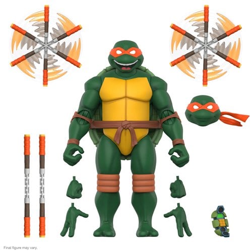 Teenage Mutant Ninja Turtles Ultimates Wave 12 Michelangelo 7-Inch Action Figure