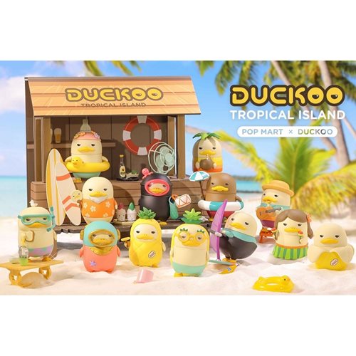 Duckoo Tropical Island Series Blind-Box Vinyl Figure Case