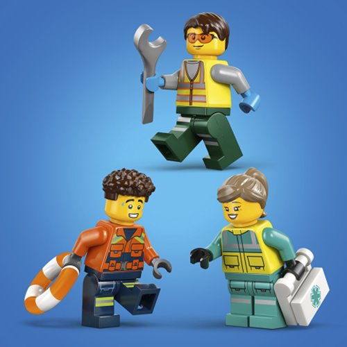 LEGO City Airplane, Truck, & Hovercraft Remix
