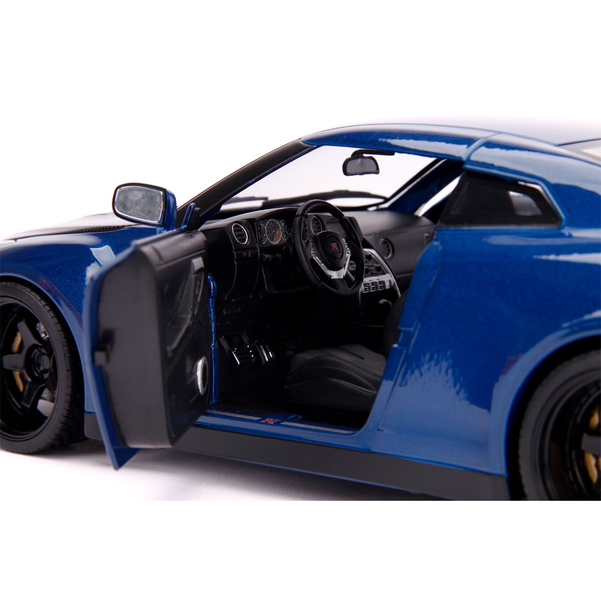 Brian Figur LED Diecast Auto Modell 1/18 Fast and Furious Nissan GT-R R35 