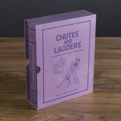 Chutes and Ladders Vintage Bookshelf Edition Game