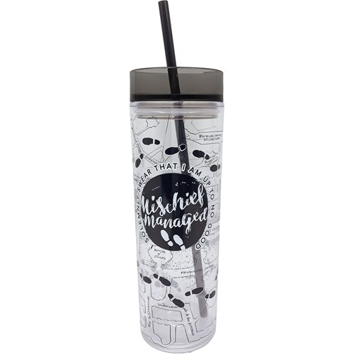 Harry Potter Mischief Managed 16 oz. Tall Cup with Straw