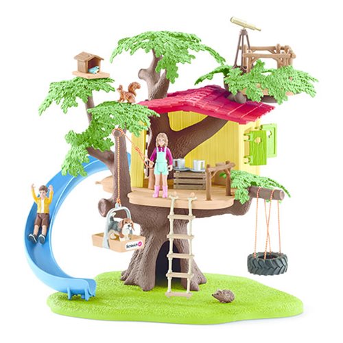 Farm World Adventure Tree House Playset