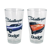 Dodge Challenger Pint Glass Set of 2