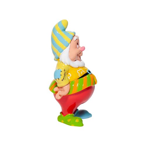 Disney Snow White and the Seven Dwarfs Happy Mini-Statue by Romero Britto