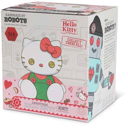 Hello Kitty and Friends Hello Kitty #349 Christmas Handmade By Robots Vinyl Figure
