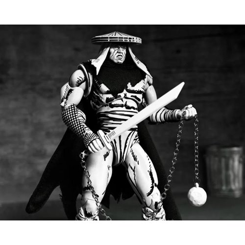 Teenage Mutant Ninja Turtles Mirage Comics Foot Assassin Black & White Variant 7-Inch Scale Action F