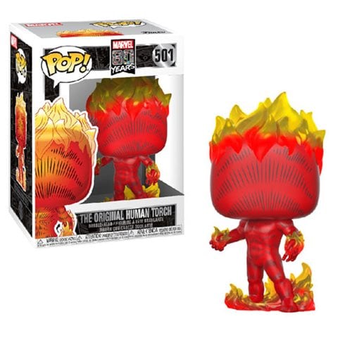 Marvel 80th First Appearance Human Torch Pop! Vinyl Figure