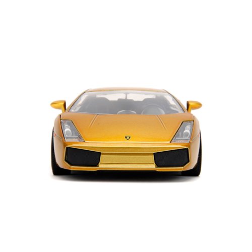 Fast and the Furious Fast X Candy Gold Lamborghini Gallardo 1:24 Scale Die-Cast Metal Vehicle