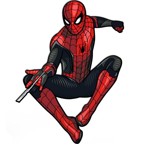 Spider-Man: No Way Home Spider-Man Red Suit FiGPiN Classic 3-Inch Enamel Pin