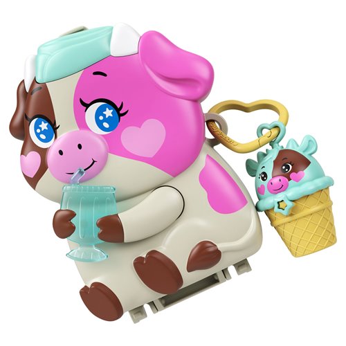 Polly Pocket Cowbell Diner Compact Playset