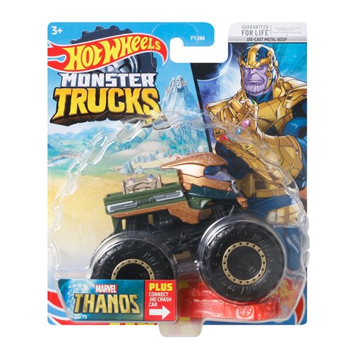 Hot Wheels Monster Trucks 1:64 Scale Vehicle Mix 3 Case of 8