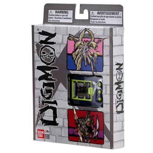 Digimon X Metallic Navy and Silver Electronic Game