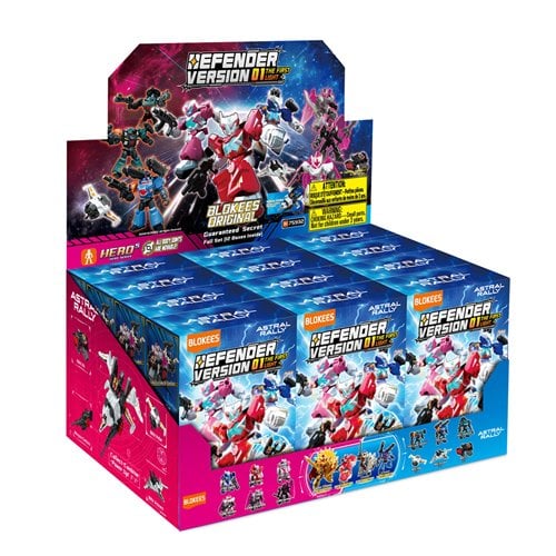 Astral Rally Defender Version 01 The First Light Mini Model Kit Display Box of 12