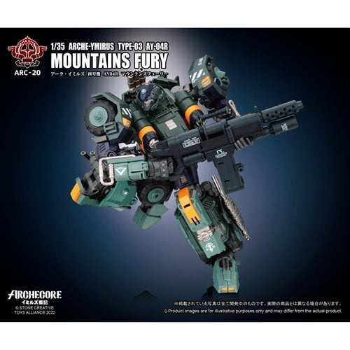 Archecore ARCHE-YMIRUS Type-03 AY-04R Mountains Fury 1:35 Scale Action Figure