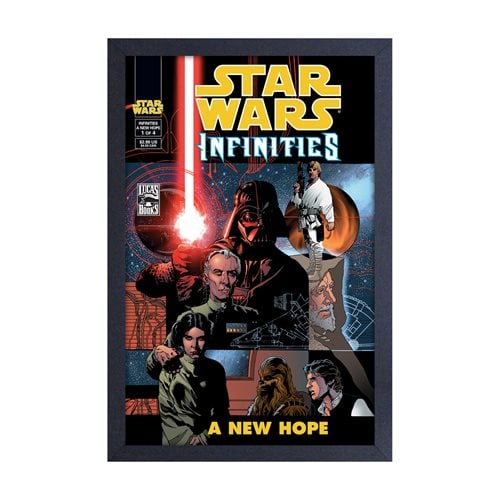 Star Wars Infinities #1 Comic Cover Framed Art Print