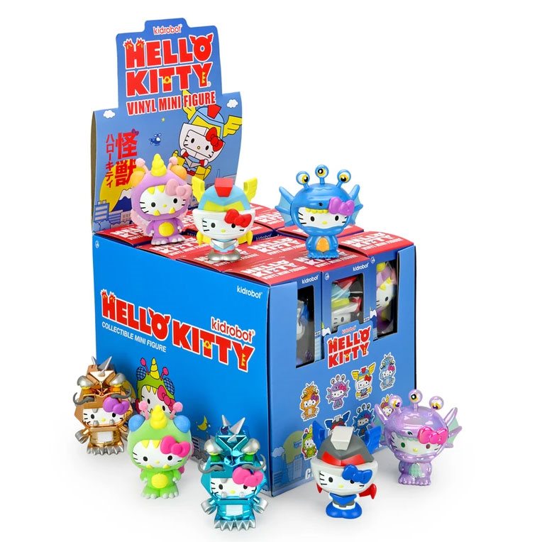 hello kitty kaiju plush